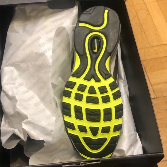 Nike Air Max 97 Undefeated Black Volt Militia Grn - Picture 5 of 8